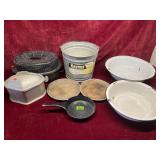 Lot of Vintage Cookware