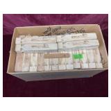 Lot of Wooden Train Whistles