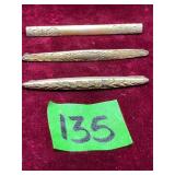 Antique Victorian Bar Broaches/ Pins