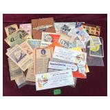Vintage Pamplets, Booklets, Advertising Etc