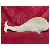 Handcrafted Metal Whale