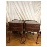 Vintage MCM End Tables w/ Drawers