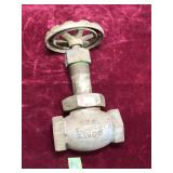 Vintage Pennsylvania RR Brass Gate Valve