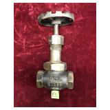 Vintage Pennsylvania RR Brass Gate Valve