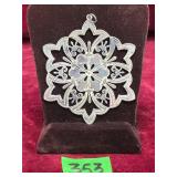 Sterling Silver Snow Flake Ornatment