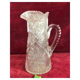 Vintage Crystal Style Water PItcher
