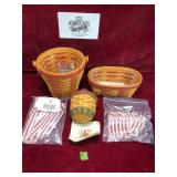 Longaberger Baskets and Liners
