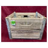 Vintage Milk Crate, Deger's Dairy