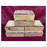 Vintage Wooden Cigar Boxes