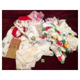 Vintage doilies, Handkerchiefs & More