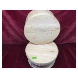 VintageWooden Cheese Boxes