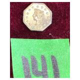 1857 California Gold Coin, 1/2