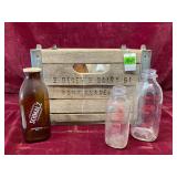 Vintage Milk Crate, Deger's Dairy