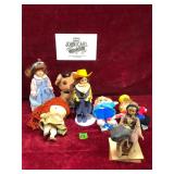Various Vintage Dolls and Figures