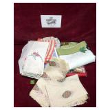 Vintage Towels, Tableclthes & More