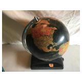 Vintage Illuminated Globe