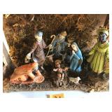 Vintage Nativity Set
