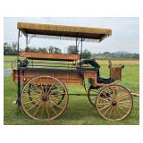 Covered Horse Drawn Carriage