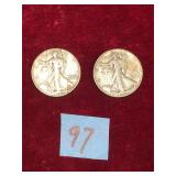 COINS: Walking Liberty Coins