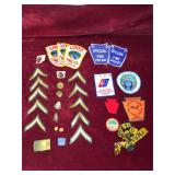 Various Military & Fire Police Rank Etc