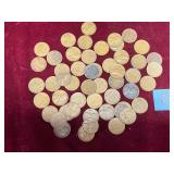 Lot of Various Wheat Pennies