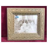 ART:  Black & White Photo & Antique Frame