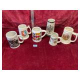 Various Lot of Beer Steins
