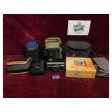 Lot of Cameras and Cases