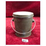 Galvanized Lard Bucket