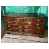 Wooden Dresser w/ Mirror