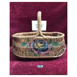 Antique Gathering Basket