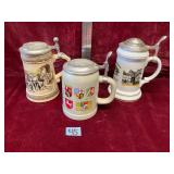 Vintage Beer Steins