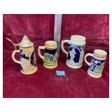Vintake German Beer Steins