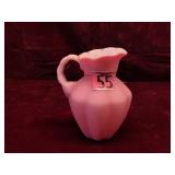 Vase in the Style of Fenton Rose Satin