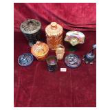 Lot of Vintage Carnival Glass