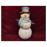 Ceramic Snowman Figure