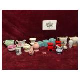 Ceramic Kitchen Items and Candle Holders
