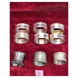 Vintage Silver Colored Napkin Rings