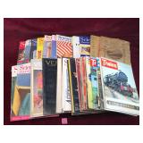 Vintage Science & Train Magazines