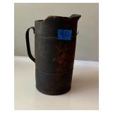Primitive Wooden Pitcher