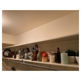 Shelf of Various Household Items
