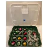 Vintage Glass Christmas Ornaments & More