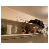Shelf of Various Household Items