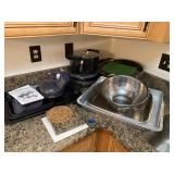 Counter with Kitchen Goods
