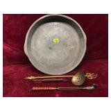 Hearth Pan and Tools