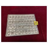 Acorn Metal Candy Mold