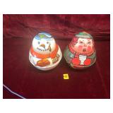 Vintage "Roly Poly" Tins
