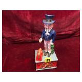 Uncle Sam Mechanical Coin Bank