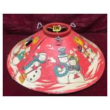 Tin Litho Christmas Tree Stand