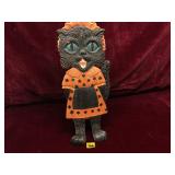 Pressed Cardboard Halloween Cat